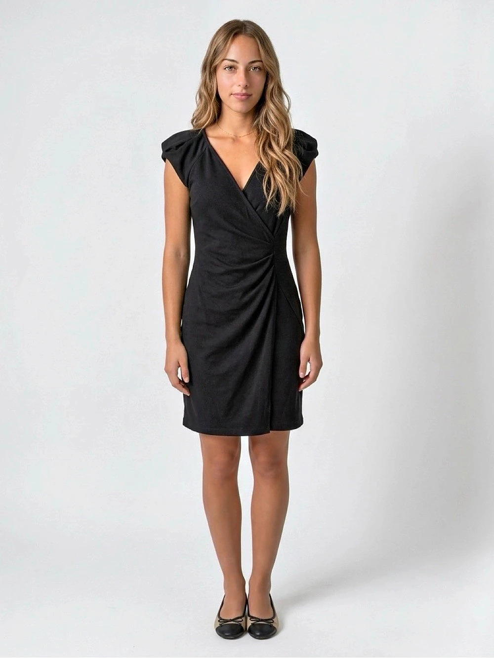 Babaton Wallace Dress Black Mini Dress